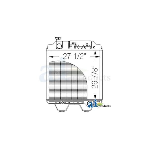 Radiator 10.75" x32" x45.5"